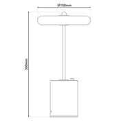 Handcrafted Luxury Table Lamp SETA - Timeless Artisan Design