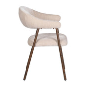 FANNUR PTP Hand-Finished Tan Scandi Chairs - Elegant Minimalism
