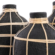Handcrafted Black Whoopy Vase - Timeless Artisan Design