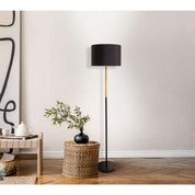 Timeless Handmade Floor Lamp in Premium Natural Materials