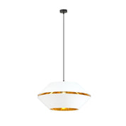 LUNOR 1 White Gold Pendant Lamp
