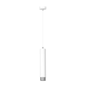 LYONN 1 White Chrome Pendant Lamp