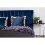 Bastia Side table - Side table in steel, black  ø47x50 cm