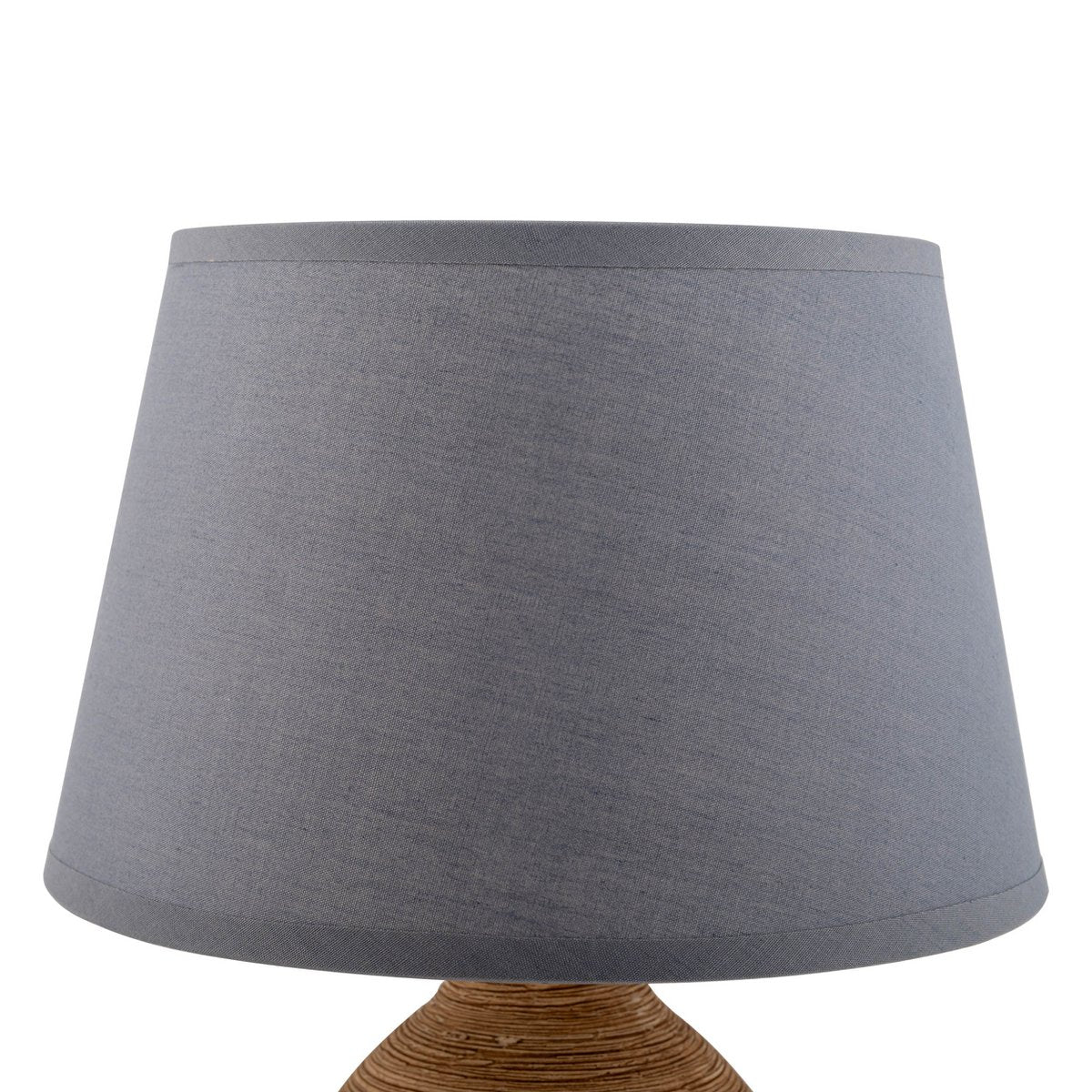 Timeless Handmade Ceramic Table Lamp in Gray, Artisan Crafted