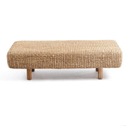Handmade Water Hyacinth Bench - Timeless Artisan Design