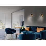 Handcrafted Fumoso Glass Wall Lamp - Timeless Artisan Design