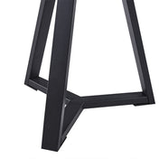 Arden old oak/black metal side table