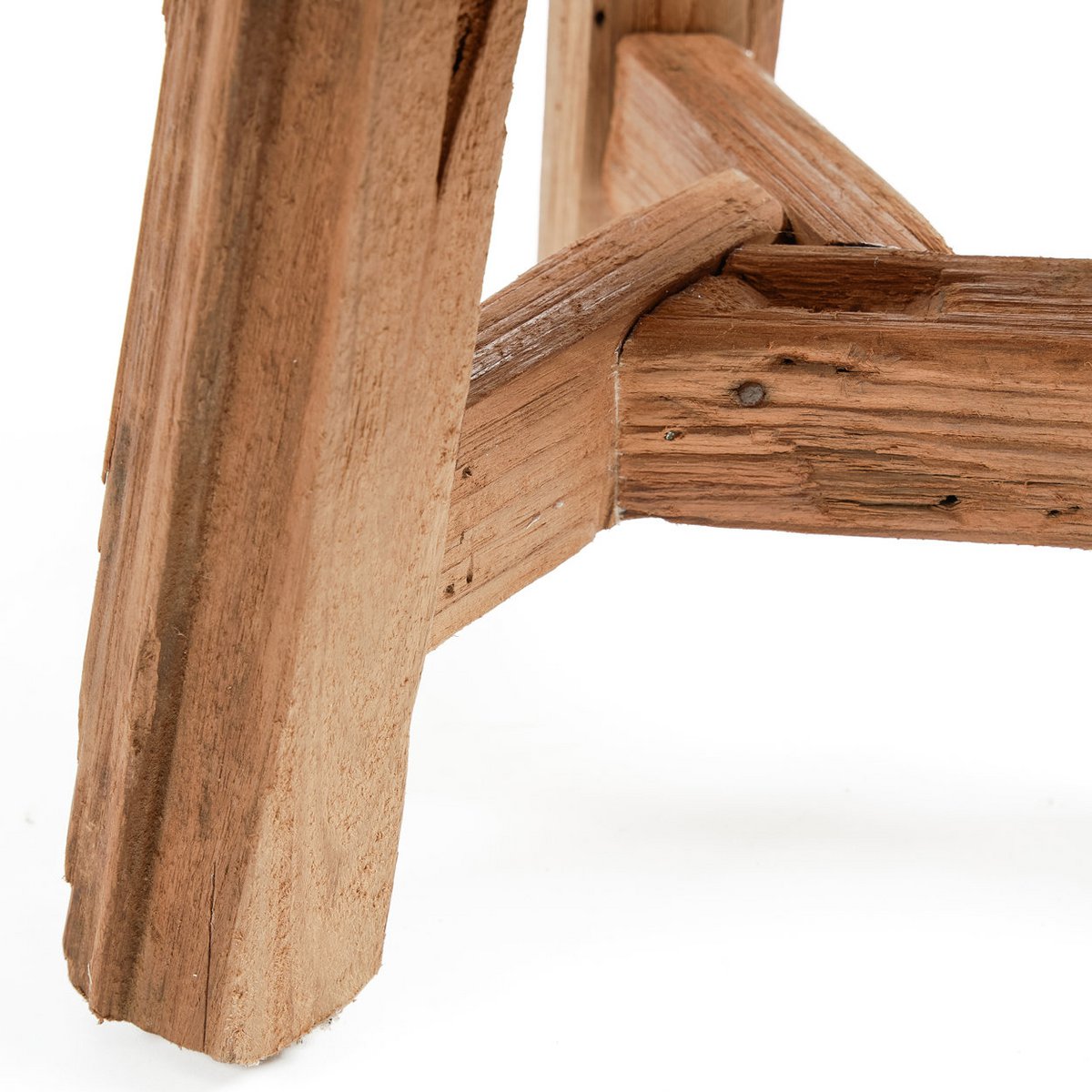 Yatai reclaimed teak stool – medium