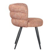 Elegant Terracotta Cloud Chair Set of 2 - Artisan Crafted