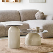 Svala 160x230cm wool rug – Brown