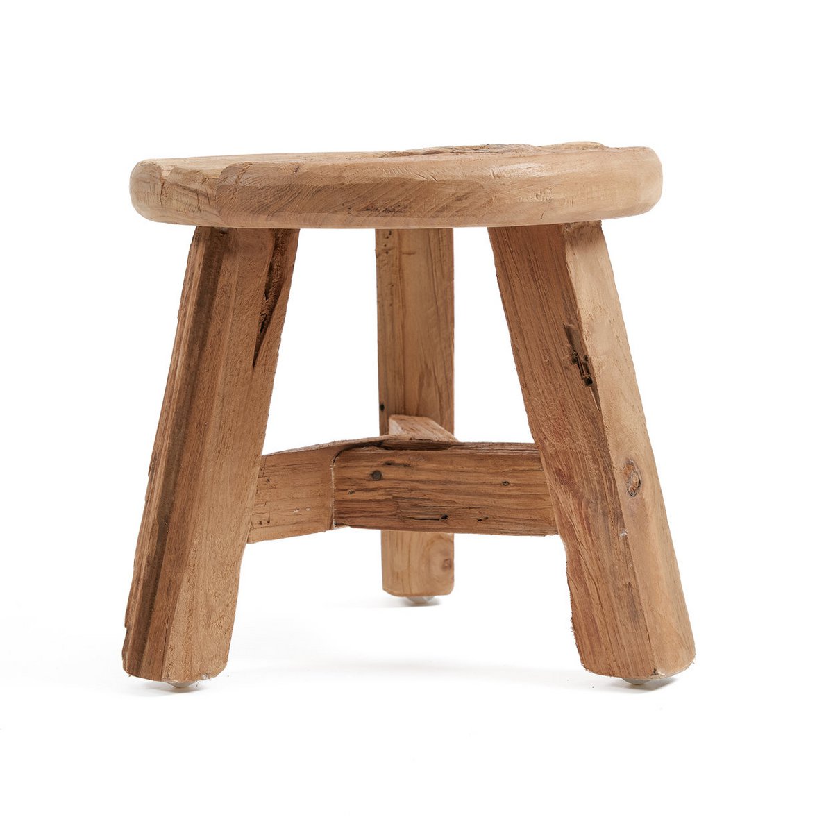 Yatai reclaimed teak stool – medium