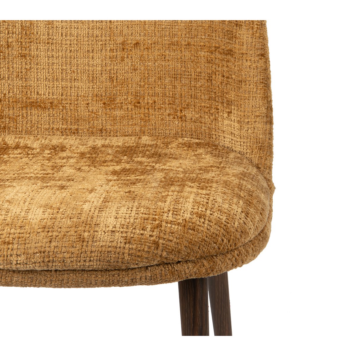 Bespoke Gold Egg Chairs in Neutral Tones, Timeless Elegance