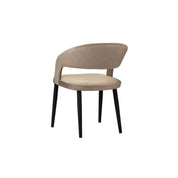 Elegant Sand White Tusk Chairs, Hand-Finished Craftsmanship