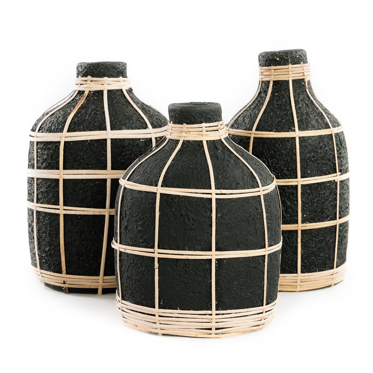 Handcrafted Black Whoopy Vase - Timeless Artisan Design