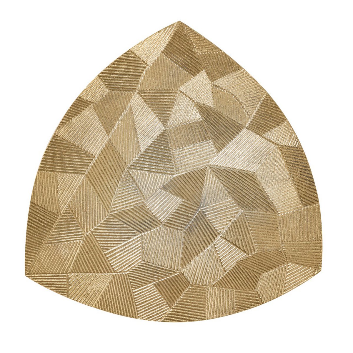 Handmade Artisan Side Table in Silver or Gold Finish (4pcs)