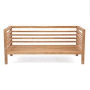 Curated Luxury Artisan Two-Seater Sofa in Natural Materials