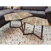 Timeless Luxury Handmade Coffee Table Set (2 pcs)