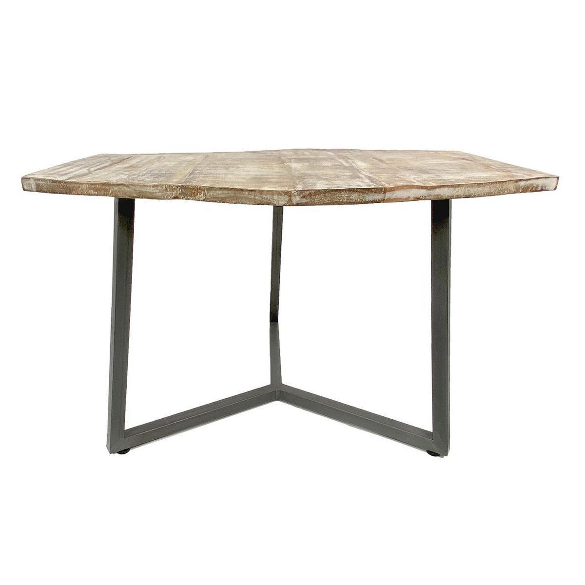 Handcrafted Recycled Wood Coffee Table – Industrial Artisan Design (Made in Germany)