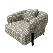 Handcrafted Luxury Lounge Chair Amon in Authentic Natural Design