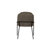 Refined Taupe Fjord Chair Set - Elegant, Hand-Finished Craftsmanship