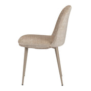 Elegant Hand-Finished Egg Chair Set in Cream, Minimalist Design