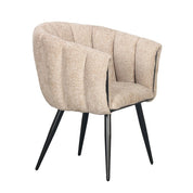 Elegant Hand-Finished Breeze Chair Set in Neutral Tones