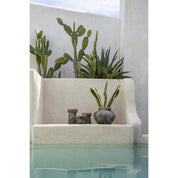 Timeless Artisan-Crafted Luxury Vase in Antique Grey Finish