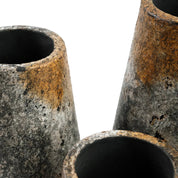 Timeless Artisan Crafted Luxury Vase in Antique Grey Finish