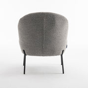 Fauteuil Siena teddy steel