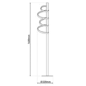 Luxury Handmade Belleza Floor Lamp - Timeless Artisan Design