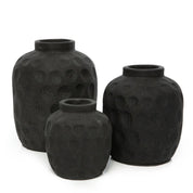 Timeless Artisan Vase in Black - Luxury Handmade Design