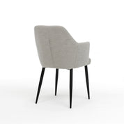 Calvin armstoel Stof Teddy Natural