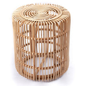 Timeless Handmade Rattan Side Table - Artisan Crafted Luxury