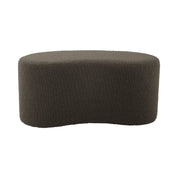 Ada grey bouclé pouf