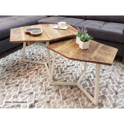 Timeless Luxury Handmade Coffee Table Set (2 pcs)