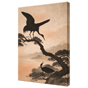 Cranes in Pine