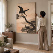 Cranes in Pine
