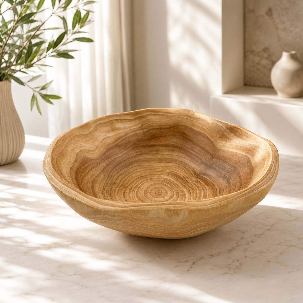 Handcrafted Wood Bowl