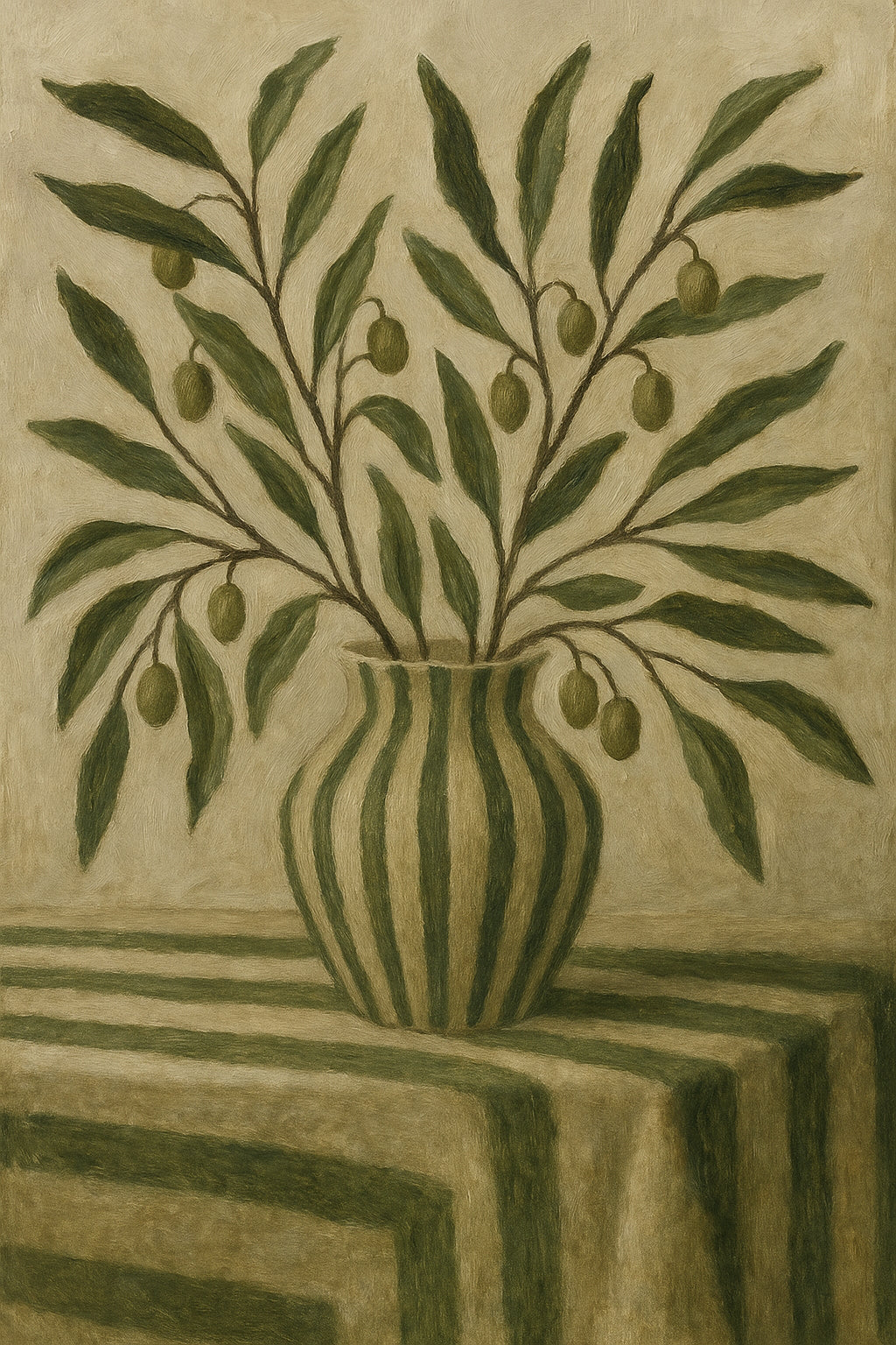 Earthy Vase - Classic Wall Art