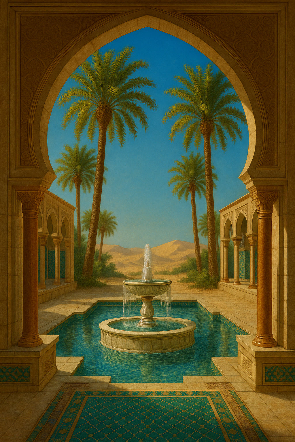 Moroccan Oasis - Classic Wall Art