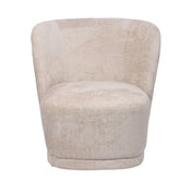 Serenella beige stoffen fauteuil