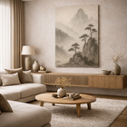 Mist black mountains