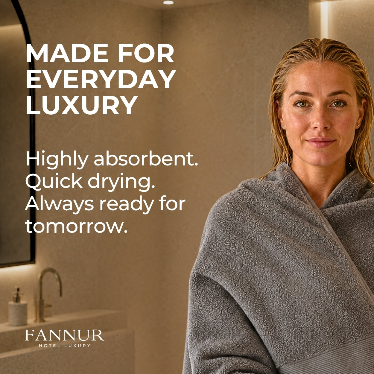 FANNUR Signature Hotel Collection - complete badlinnen set