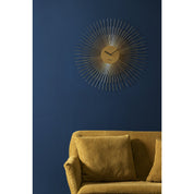 Timeless Artisan Wall Clock Crafted with Luxury Natural Materials