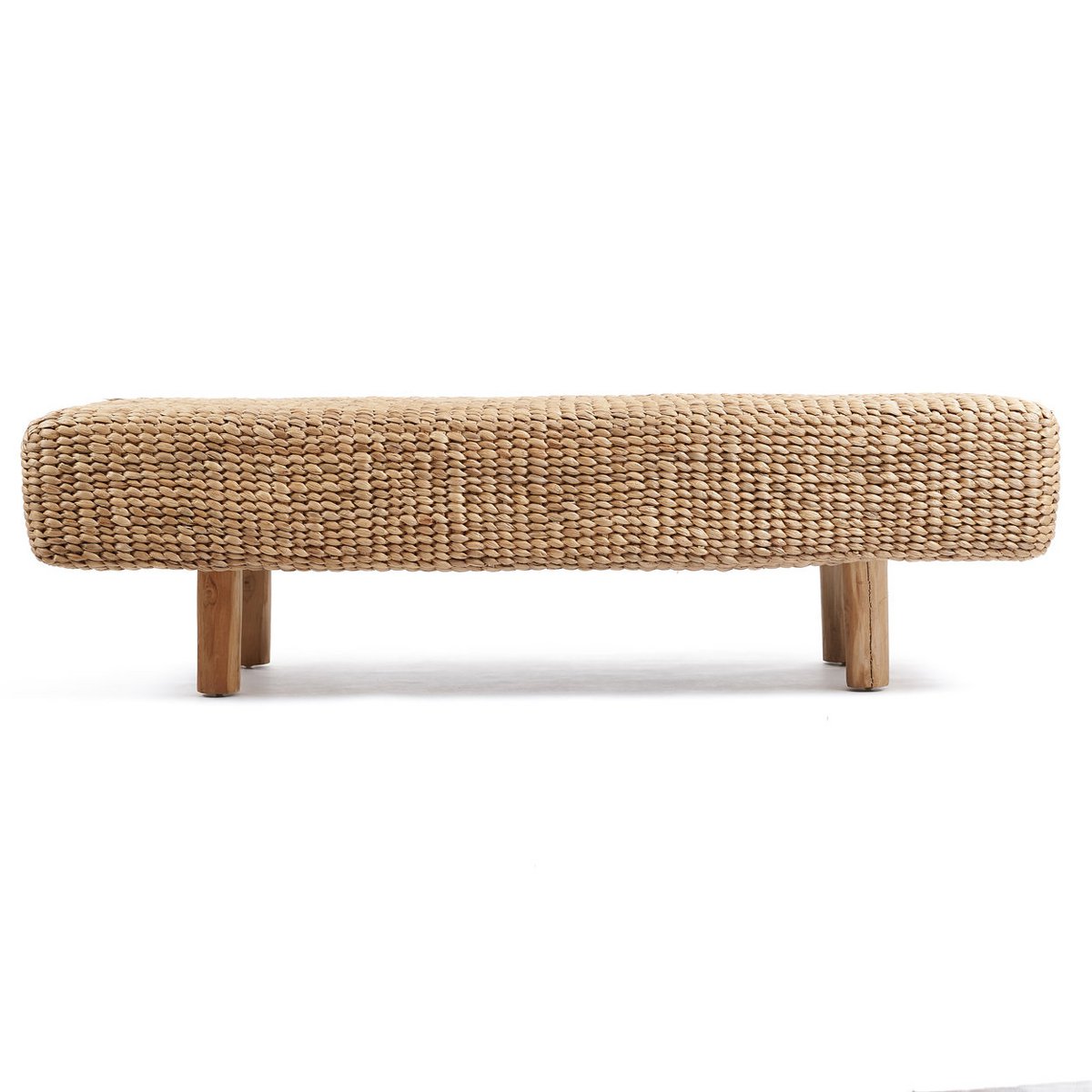 Handmade Water Hyacinth Bench - Timeless Artisan Design