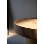 Timeless Luxury Handmade Side Table Crafted from Natural Materials