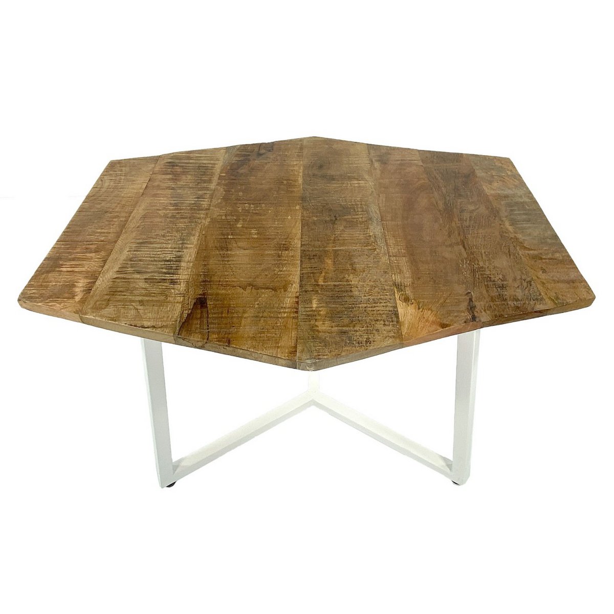 Handcrafted Recycled Wood Coffee Table – Industrial Artisan Design (Made in Germany)
