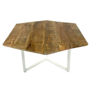 Handcrafted Recycled Wood Coffee Table – Industrial Artisan Design (Made in Germany)