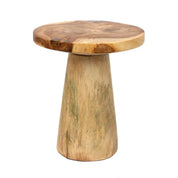 Handcrafted Luxury Timber Conic Side Table - Artisan Design