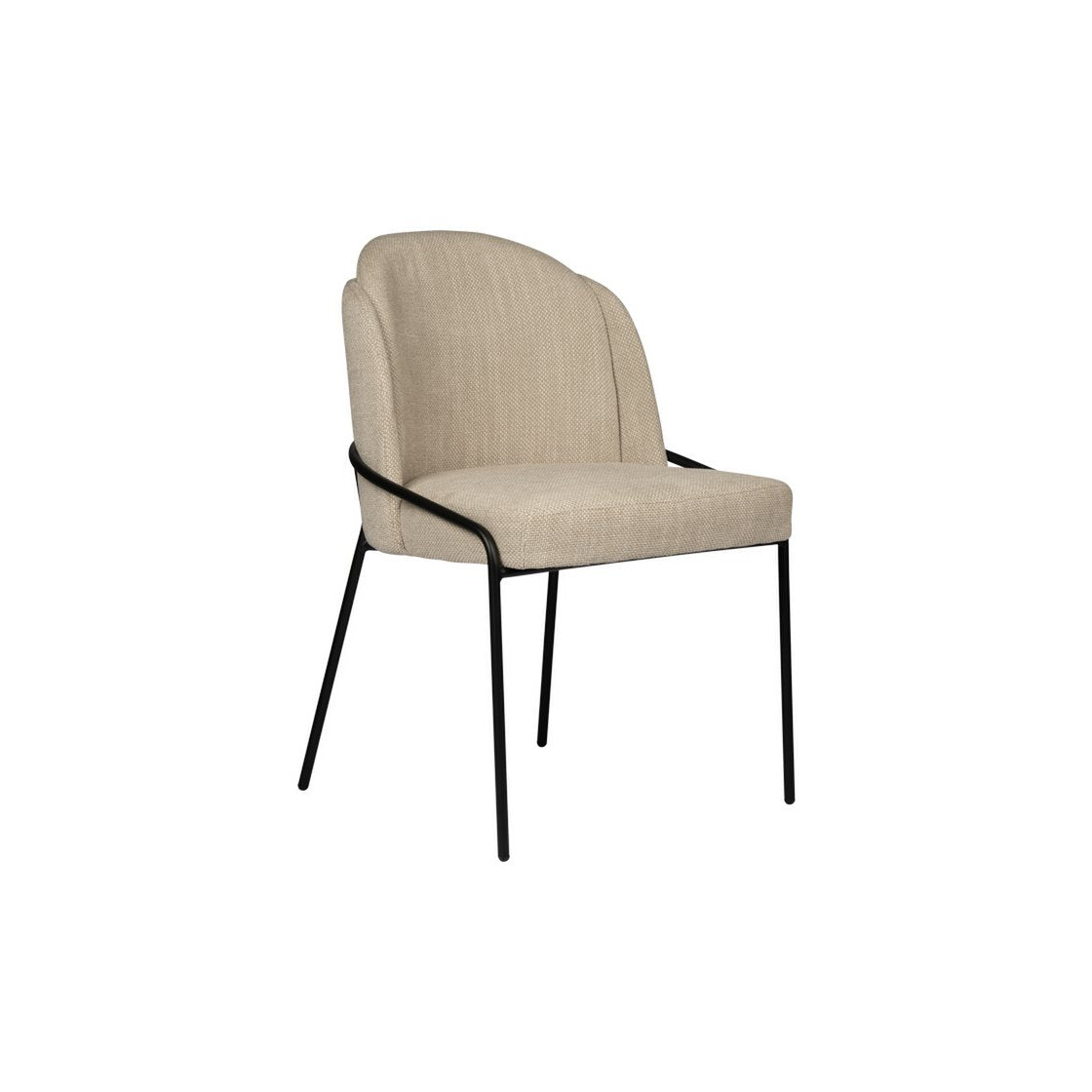 FANNUR PTP Refined Beige Fjord Chairs, Timeless Elegance Set